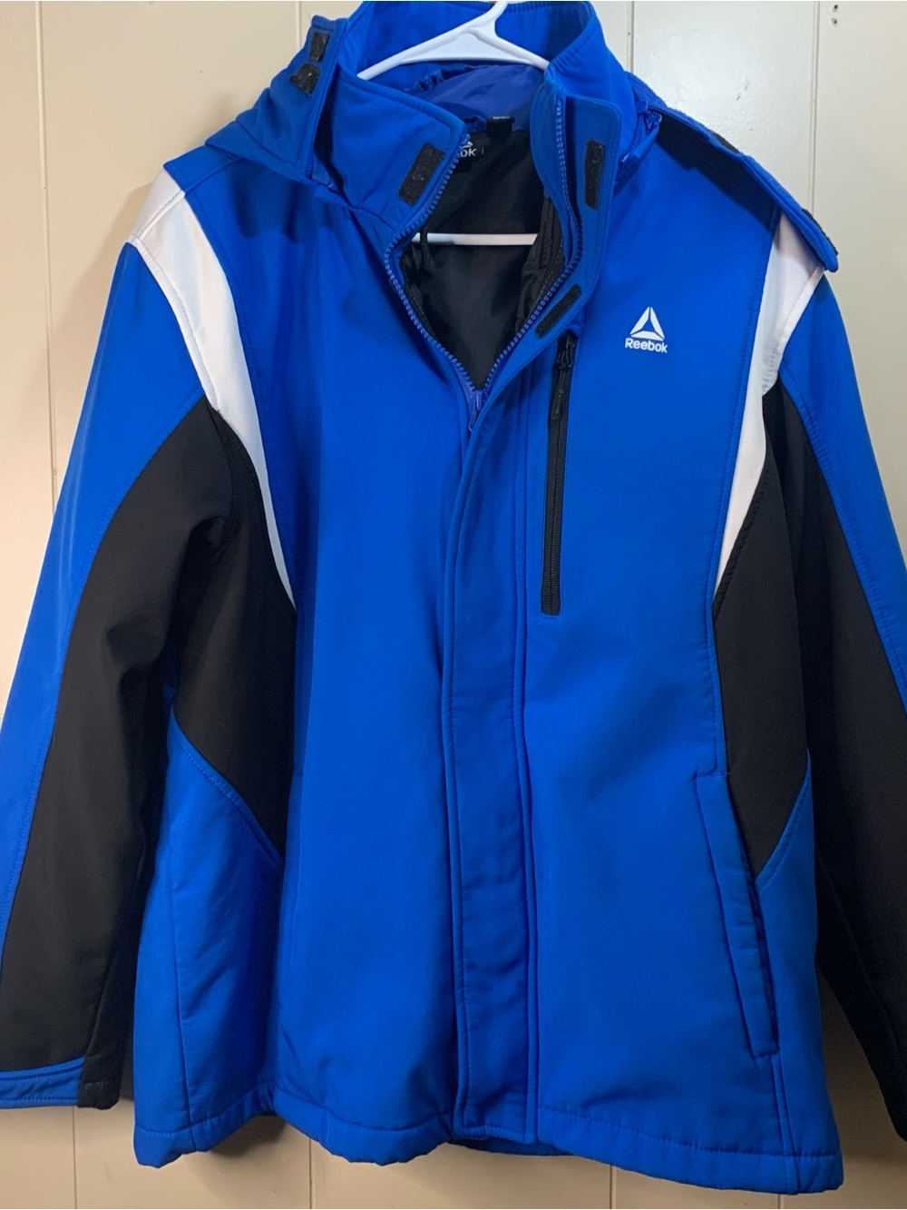 Reebok Kids XL Royal Blue, Black & White Sport 2 in 1 winter Jacket